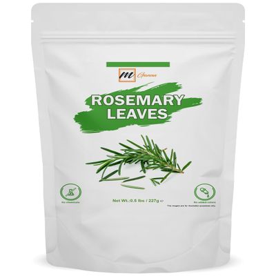 mGanna Dried Rosemary Leaves 227 g / 0.5 lbs Aromatic Culinary & Herbal Ingredient