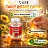 Sunflower Lecithin Extract Gummies 800mg - Vegan, Non-GMO, Soy-Free & Gluten-Free - Cognitive Health & Daily Nutrition - Easy-to-Digest, Plant-Based Wellness Chews for Adults - 60 Chewables view 4