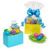 25ea - 7 X 4 X 5 Hot Pink Matte Premium Basket Box - Pkg view 2