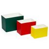 25ea - 7 X 4 X 5 Hot Pink Matte Premium Basket Box - Pkg view 3