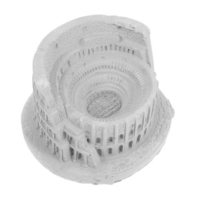 FONDOTIN Colosseum Shape Plaster Diffuser for Bedroom Living Room and Office Elegant Roman Decor Enduring and Portable Design