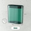 Clingfilm Container Clingfilm Organizer with 200Pcs Fresh Keeping Bags, Multi-Functional Food Storage Covers Packaging Box,Green view 3