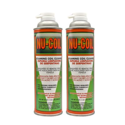 Armchem Nu-Coil Foaming Coil Cleaner - Coil Cleaner for Air Conditioning Unit Maintenance and Cleaning - White, Bio-Enzymatic, Non-Flammable, Acid Free (2)