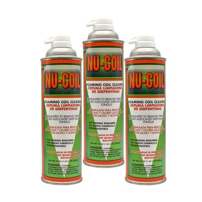 Armchem Nu-Coil Foaming Coil Cleaner - Coil Cleaner for Air Conditioning Unit Maintenance and Cleaning - White, Bio-Enzymatic, Non-Flammable, Acid Free (3)