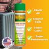 Armchem Nu-Coil Foaming Coil Cleaner - Coil Cleaner for Air Conditioning Unit Maintenance and Cleaning - White, Bio-Enzymatic, Non-Flammable, Acid Free (3) view 2