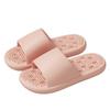 2025 Household Slippers For Women Men Massage Slippers Acupressure Foot Open Toe Sandals Non-Slip Quick Dry Shower Shoes Relieve Foot Pain And Nerve Tension(Pink,6.5/7) view 1