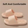 2025 Household Slippers For Women Men Massage Slippers Acupressure Foot Open Toe Sandals Non-Slip Quick Dry Shower Shoes Relieve Foot Pain And Nerve Tension(Pink,6.5/7) view 3