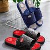 Men's Massage Slippers Deep Tissue Foot Massager Reflexology & Acupressure Massage Sandals Comfort Home Shower Shoes Helps Enhance Circulation In Feet(Red,9) view 2