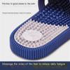 Men's Massage Slippers Deep Tissue Foot Massager Reflexology & Acupressure Massage Sandals Comfort Home Shower Shoes Helps Enhance Circulation In Feet(Red,9) view 3