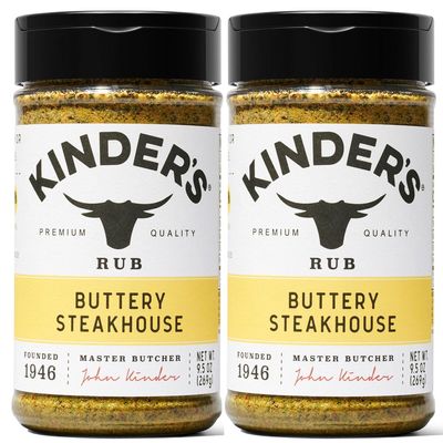 Kinde Buttery Steakhouse Seasoning 9.5 oz. (Pack of 2)