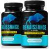 (2 Pack) Renaissance for Men Official Renaissance Pills with Natural Ingredients to Help Fuel Energy, Stamina & Daily Performance, Premium Easy-To-Swallow Formula, Just Take 2 a Day (120 Capsules) view 1