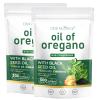 Oil of Oregano with Black Seed Oil, 4 in 1 oregano oil with black seed oil, Vitamin D3 & Elderberry, oregano oil capsules organic, 4X Strength Carvacrol & Thymoquinone, Non-GMO & Immune Support view 1