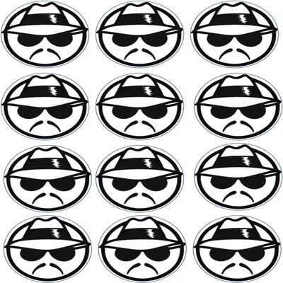 Cholo Homie Homeboy Edible Wafer Uncut Cupcake, Cookie Toppers 2 Inch Round