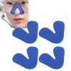 10pcs Blue V Shaped Nasal Pads Comfortable Nose Liners Cushion for Secure Fit Day Comfort Nasal Isolation Fit for CPAP Masks and Respirators view 2