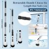 Electric Spin Scrubber, Cordless Cleaning Brush Scrubber for Home 9 Replaceable Brush Heads with Extension Handle, 3 Speeds for Bathroom Shower Bathtub Glass Car view 3
