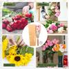 HSONAIGEE 50 Pieces Flower Bouquet Wrapping Paper, 24.8 x 8.7 x 4.7 Inch Flower Bags for Bouquets Kraft Floral Wrap Sleeves with Ribbons for Home Mothers Day Wedding Flower Bar Supplies view 4