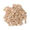 1000 Pcs mini wooden spoons 4-inch length,natural birch wood biodegradable utensils cutlery,mini wooden spoons for home or outdoor party., Wood color view 1