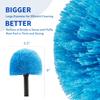 3 Pack Screw on Webster Cobweb Duster Head for Pole,Spider Web Remover Brush, Cobweb Duster Head Attachment,Fits Standard 3/4 inch Threaded Poles (3, Blue) view 4