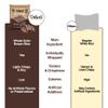 Deluxe & Bla Bla Chocolate Covered Rice Cakes 12 Pack Whole Grain, Gluten-Free, Kosher, Low-Calorie Snack Coated with Dark Chocolate Healthy & Crunchy Treat Individually Wrapped, (19g Each) view 4