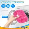 KEEPOW 4Pcs Pink Chenille Reusable Mop Pads Compatible with Swiffer Sweeper view 4