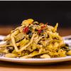 Preserved Mustard Greens with Shredded Bamboo Shoots, paired with any food, such as rice, noodles, porridge, dumplings, and cakes, 2 Packs, 5.64oz, view 2