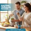 Magnesium Glycinate, Vitamin K2 & D3 Supplement GMO-Free VIT D MK7 K2 Vitamin Supplement & Magnesium Blend with Nutrients for Bone Nutrition & Cardiovascular Function (Mixed Berry, 60 mL) view 4
