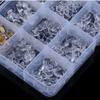 300pcs 15 Values Silicone Nose Pads Screw On Glasses Soft Accessories Repair Tool Kit for Eyeglasses view 4