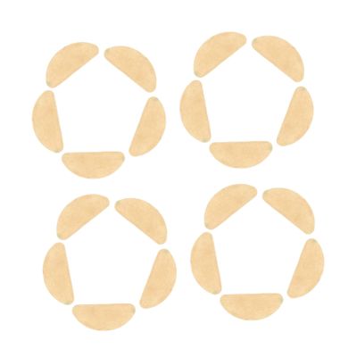 Ipetboom 18pairs Comfortable Eyeglasses Nose Pads Non- Cushions for All-Day Support Transparent Design for Improved Wearing