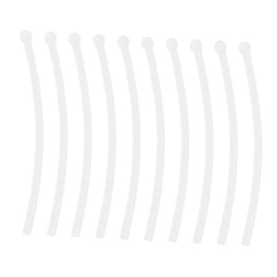 Ipetboom 10pcs Non-Slip Silicone Eyeglasses End Tip Ear Pads for Comfort Durable Anti-Slip Sunglasses Retainers for Active Use Running and Sports Glasses Leg Replacement Accessories