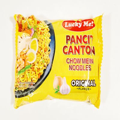 Chow Mein Noodles,Pancit Canton Chow Mein Noodles, Original Flavor, 2.12 oz,10 Packs