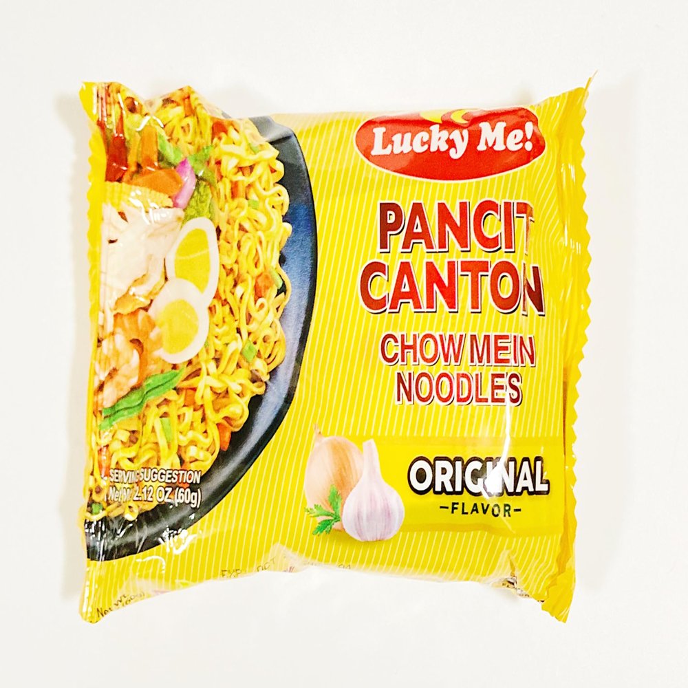 Chow Mein Noodles,Pancit Canton Chow Mein Noodles, Original Flavor, 2.12 oz,10 Packs