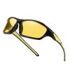 willochra full lens Polarized Reading Sunglasses for Men Driving Sports Reader Night Vision Sun Glasses Anti-Glare (black, 2.25, x) view 1