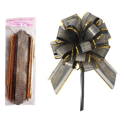 Montesy 20 Pieces Pull Bows Wrapping Pull Bows Ribbon Pull Bows for Christmas Wedding Basket Bows Multicolor