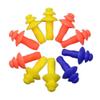 Tassteen New 5 Pairs Swimming Mushroom Ear Plug Soft Silicone Waterproof Protector Tool view 3