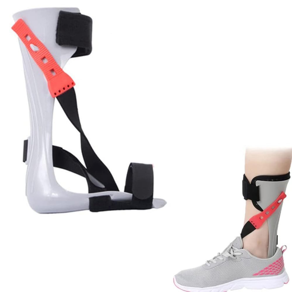 AFO Foot Drop Brace Ankle Foot Orthosis, for Foot Drop, Stroke, Hemiplegia, Tendon and Calf Stretching, Keeping Foot in Straight Right Angle for Men, Women