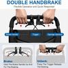 Ultra Light Transport Wheelchairs Folding Transport Wheelchair Seniors Travel Wheelchairs for Adults Lightweight Foldable Support view 4