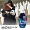 Horse Urn, Northern Lights Cremation Urn for Human Ashes, Urns for Human Ashes Adult Female, Funeral Cremation Urns for Human Ashes Size 10 Inch view 3