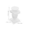 EUVAROMEX Mini Roman Column Greek Style Resin Pillar for Tabletop Mini Sculpture Layout Doll House Ornament Miniature Roman Pillar/5489 view 2