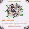CRISPY DRIED TARO 2.47 oz (70g) VIETFARMFOOD: Freeze-dried, no sugar added, naturally sweet. Nutritious, pure, and crunchy. Great for snacking, toppings, desserts or healthy giftin view 4
