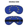 EU Flag Soft Eye Mask for Sleeping - Ideal for Women Men and Travel, Comfortable & Adjustable, Perfect for Indoor/Outdoor Use view 2