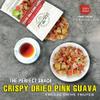 CRISPY DRIED PINK GUAVA 2.47 oz (70g) VIETFARMFOOD: Freeze-dried, no sugar added, naturally sweet. Nutritious, pure, and crunchy. Great for snacking, toppings, desserts or healthy gifting. view 3