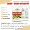CRISPY DRIED KUMQUAT 2.47 oz (70g) VIETFARMFOOD: Freeze-dried, no sugar added, naturally sour. Nutritious, pure, and crunchy. Great for snacking, toppings, desserts or healthy gifting view 3