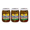 Best Maid Pickles 9-Item Assortment of Dill, Sweet, Bread & Butter, Okra, and Specialty Pickles - 3 or 6 Packs (3 Pack, "Snappy" Dill Pickles)