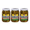Best Maid Pickles 9-Item Assortment of Dill, Sweet, Bread & Butter, Okra, and Specialty Pickles - 3 or 6 Packs (3 Pack, Hamburger Slice Dill) view 1