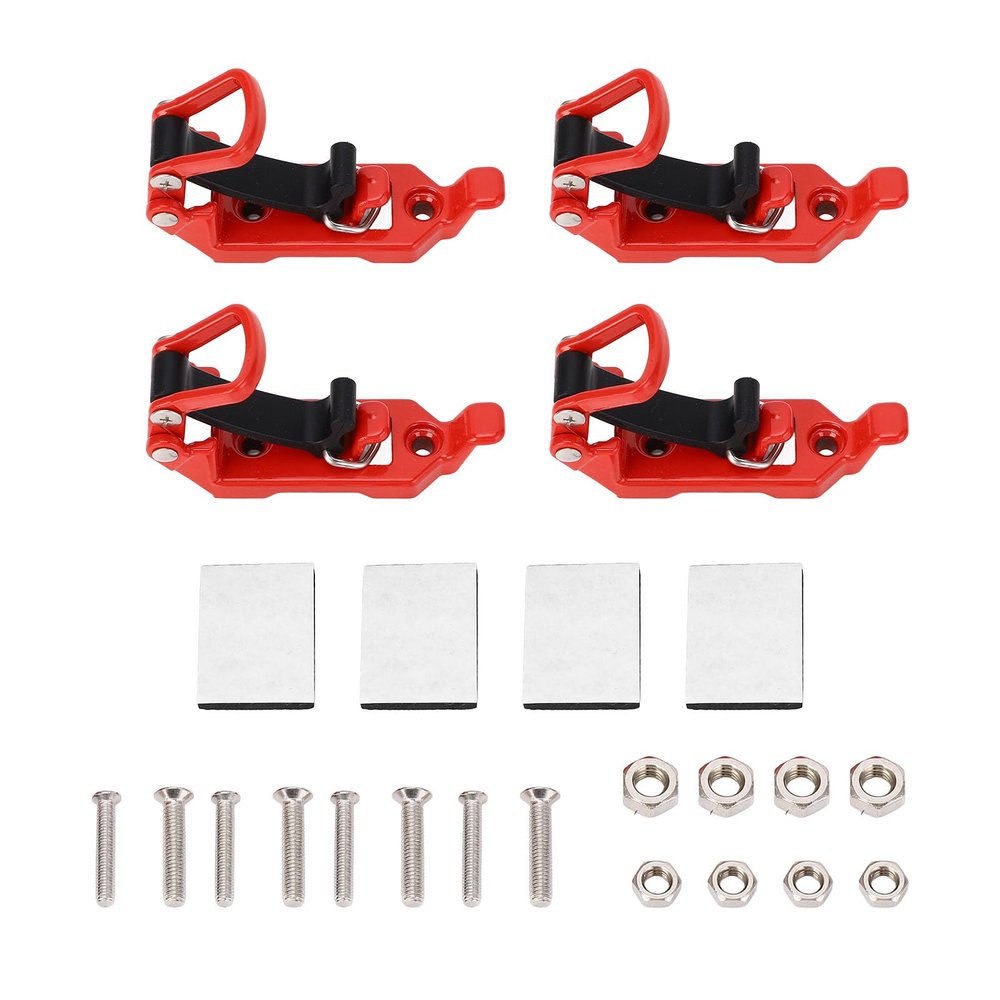 EUVAROMEX 4 Sets Shovel Mount for Roof Rack, Heavy Duty Multipurpose Metal Rubber Clamp Wall Mounting Kit, for Roof Rack Boats Tool /5288