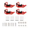 EUVAROMEX 4 Sets Shovel Mount for Roof Rack, Heavy Duty Multipurpose Metal Rubber Clamp Wall Mounting Kit, for Roof Rack Boats Tool /5288 view 1