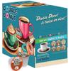 Double Donut Coffee DecafVariety Pack Medium Roast Coffee Pods, Compatible with Keurig K Cups Brewers 18 Count view 3