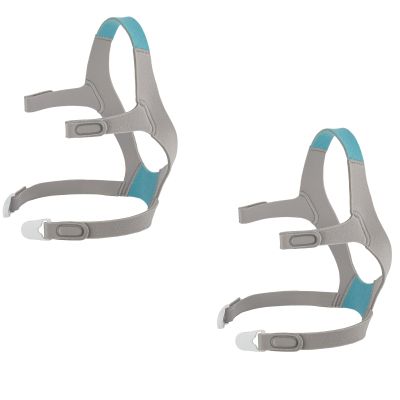 2 Pack N20 CPAP Headgear Strap Medium Compatible with ResMed AirFit N20 AirTouch N20 Nasal Mask -Adjustable Headgear CPAP Accessories Headstrap Part for Airfit N20