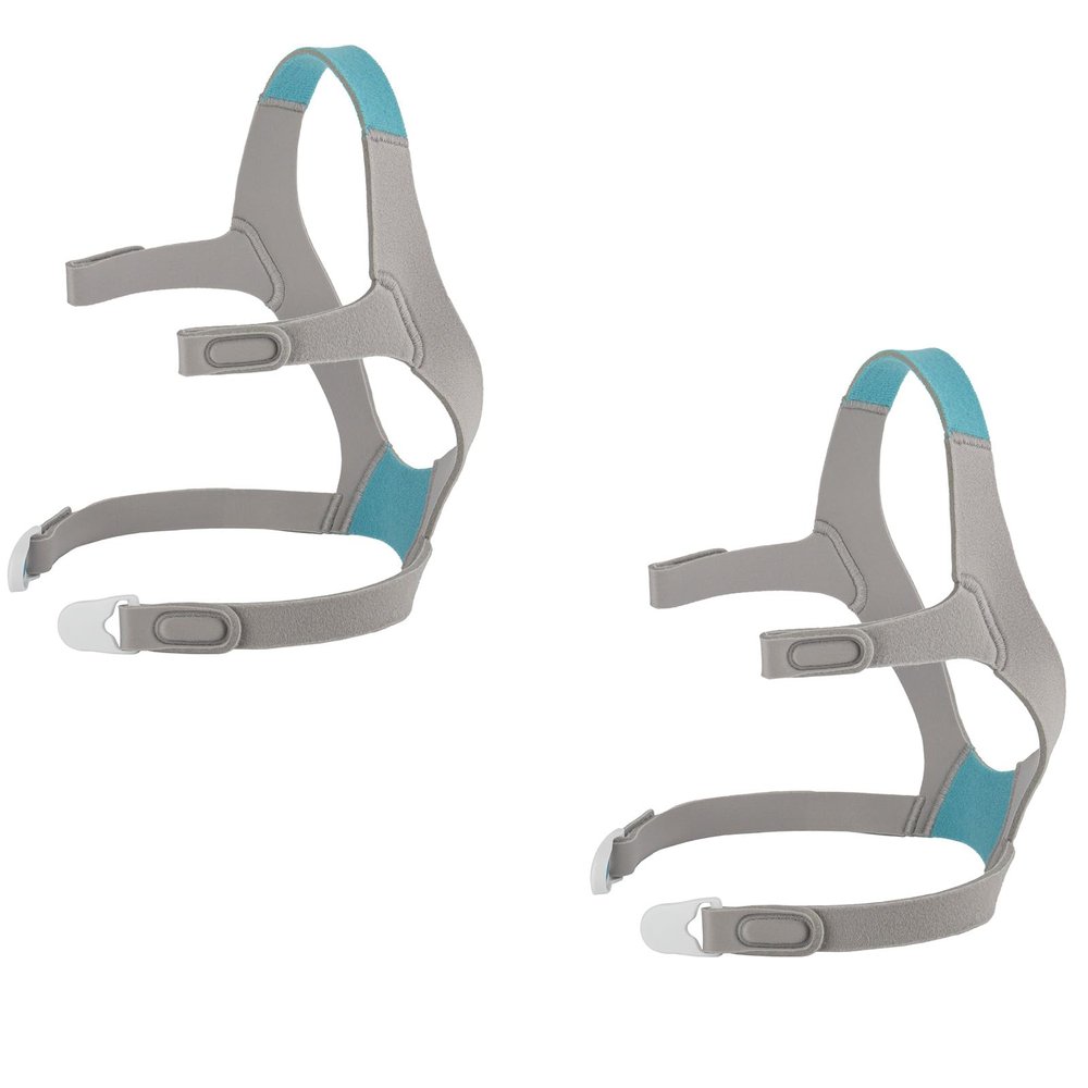 2 Pack N20 CPAP Headgear Strap Medium Compatible with ResMed AirFit N20 AirTouch N20 Nasal Mask -Adjustable Headgear CPAP Accessories Headstrap Part for Airfit N20