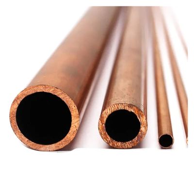 AHJRQYP Copper Round Tube Pipe 5 6 7 8 9 10 11 12 13 14 15 16 17 18 19 20 21 22 23 24 25 26 27 28 29 30 32 35 38 40 42 50mm catholic(Length 100mm,24x1.5mm 1pc)